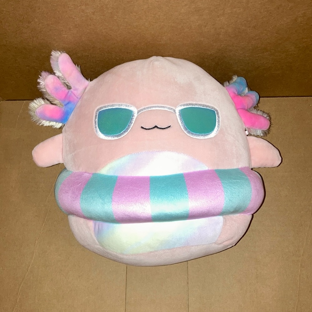 Squishmallow NWT Archie the Axolotl (Summer) 11”